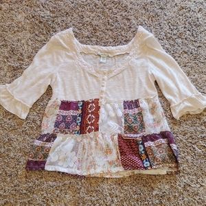 American Rag XL boho top